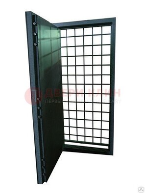 Темная стальная бронированная дверь с нитроэмалью ДБ-4 в Самаре