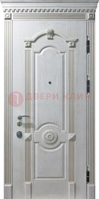 Белая дверь с МДФ ДМ-525 в Ставрополе