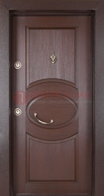 Железная дверь с массивом дуба в стиле классика ДМД-55 в Ставрополе