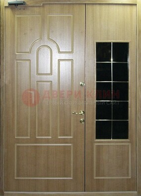 Входная дверь Дверь со вставками из черного стекла ДПР-42 в Сочи