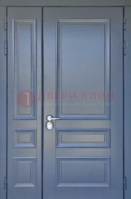 Темно-серая железная дверь с виноритом ДВТ-242 в Ставрополе