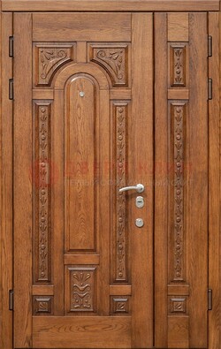 Полуторная железная дверь винорит для дома ДВТ-252 в Ставрополе